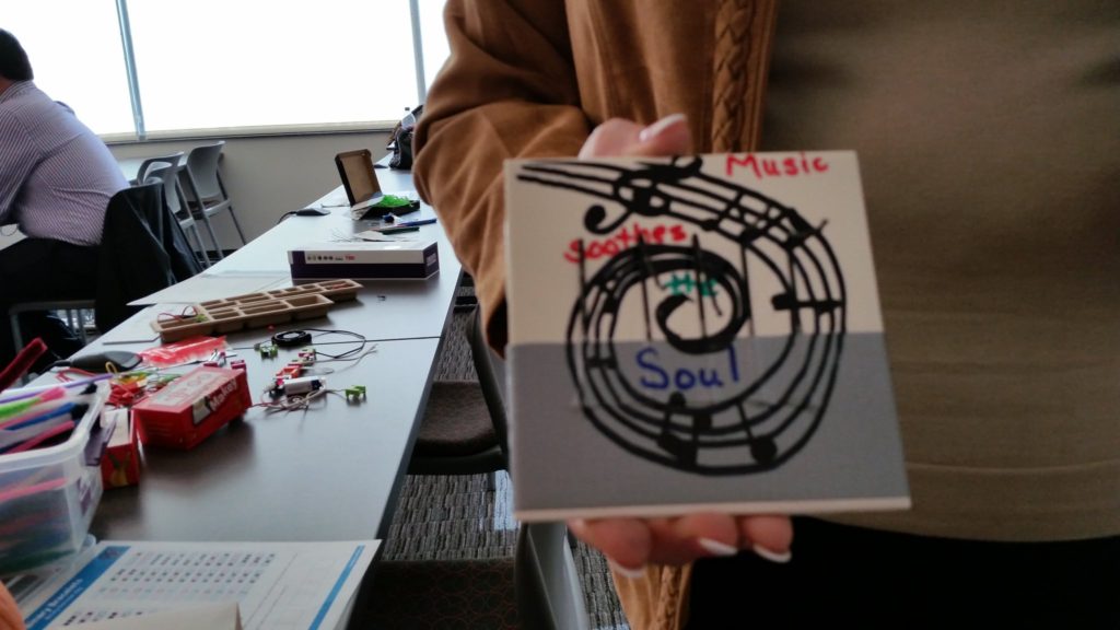 Hands-on fun with thumb pianos in Casper.