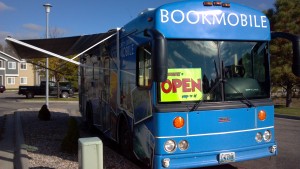 The LCLS bookmobile is open! When the library expanded in 2007, LCLS also acquired the current bookmobile.
