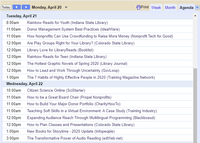Free Continuing Education Events for the Week of April 20 - Wyoming ...
